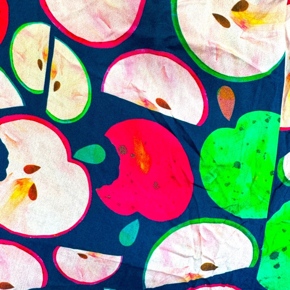 Proud Poppy Apple Print Pants 1X